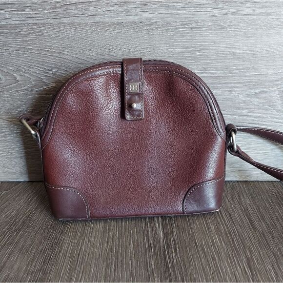 Vintage Brown Crossbody Bag - Picture 1 of 11
